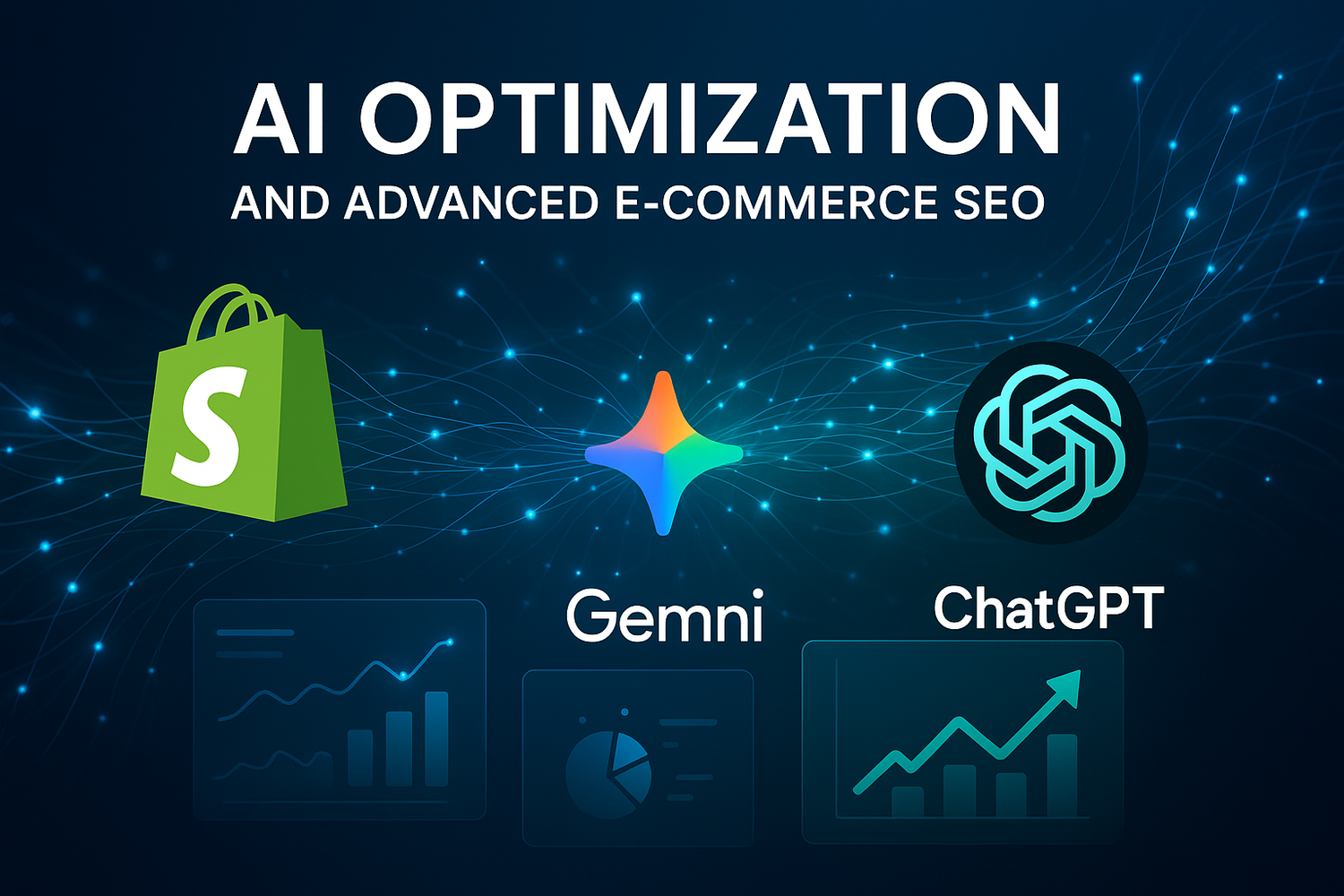 please incorporate Shopify, Gemini and ChatGPT logos