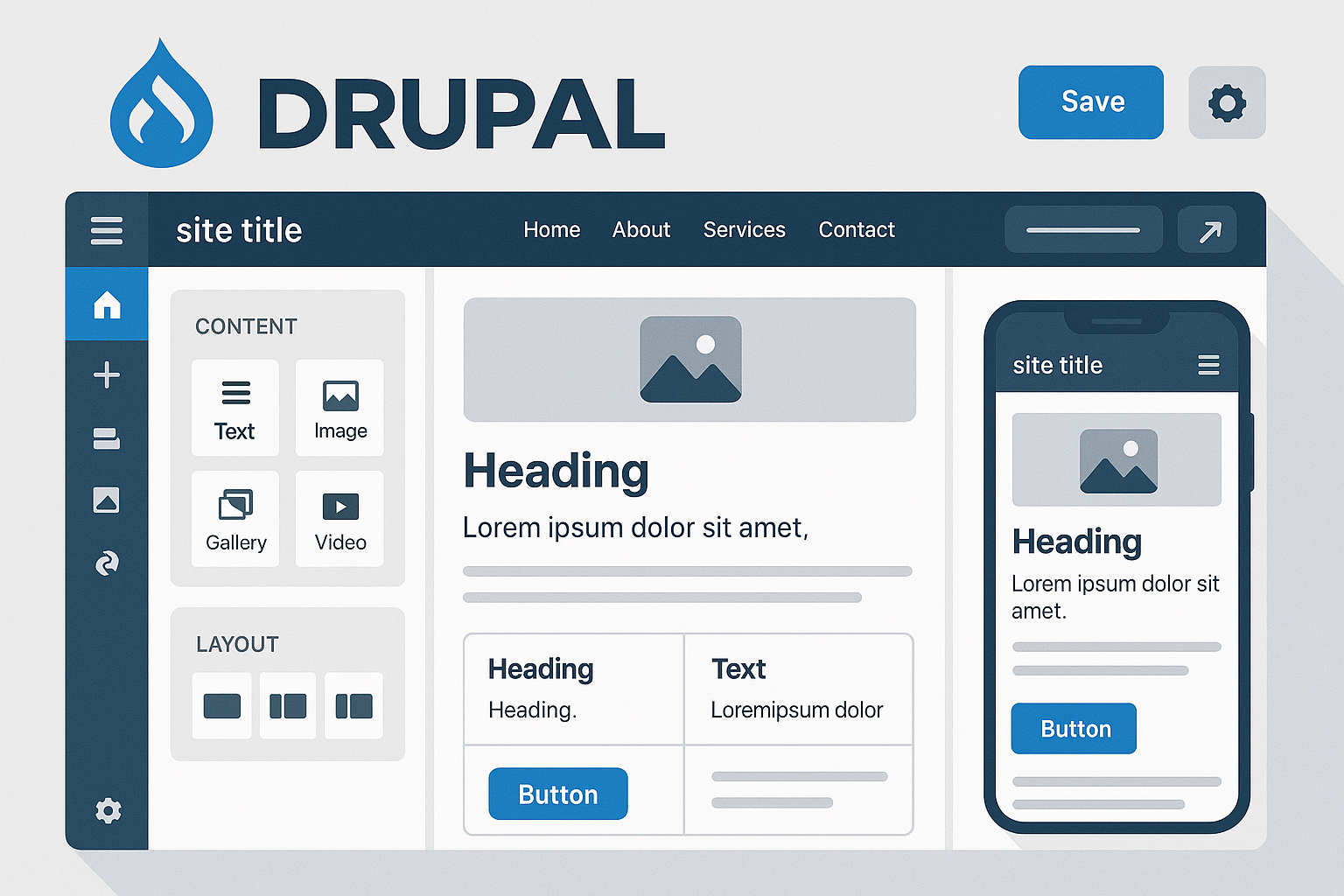 drupal web design