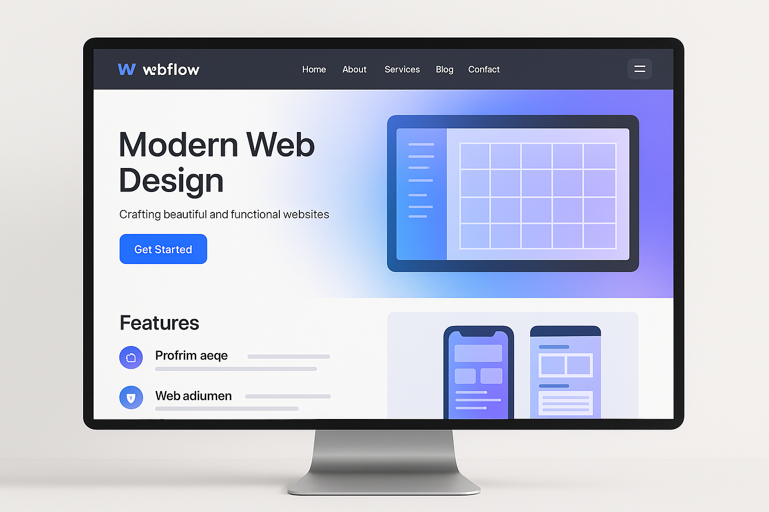 webflow web design